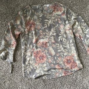 Floral 3/4 sleeve Blouse